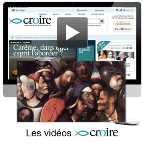 Le portement de croix par Jérôme Bosch