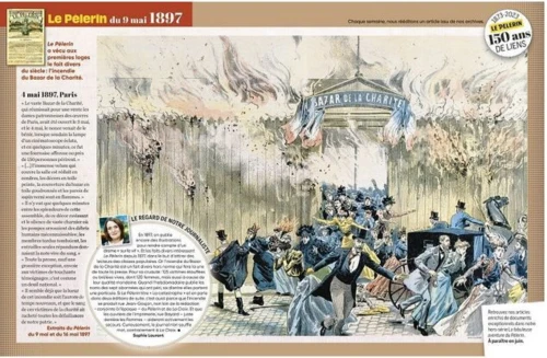 Couverture collector "150 ans du Pèlerin"