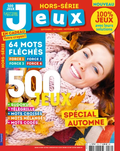 Hors-série Notre Temps Jeux Automne (dupliqué)