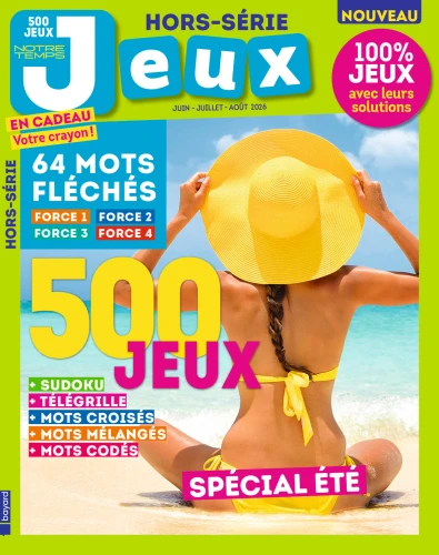 Hors-série Notre Temps Jeux Eté