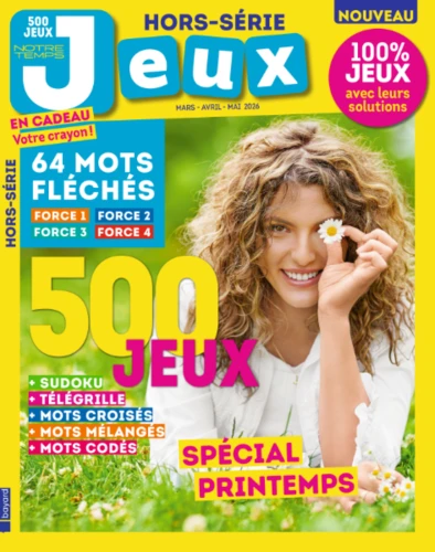 Hors-série Notre Temps Jeux - Printemps