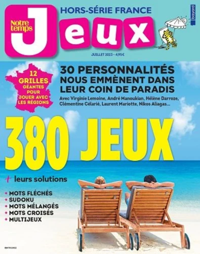 Hors-série Notre Temps Jeux Balades en France